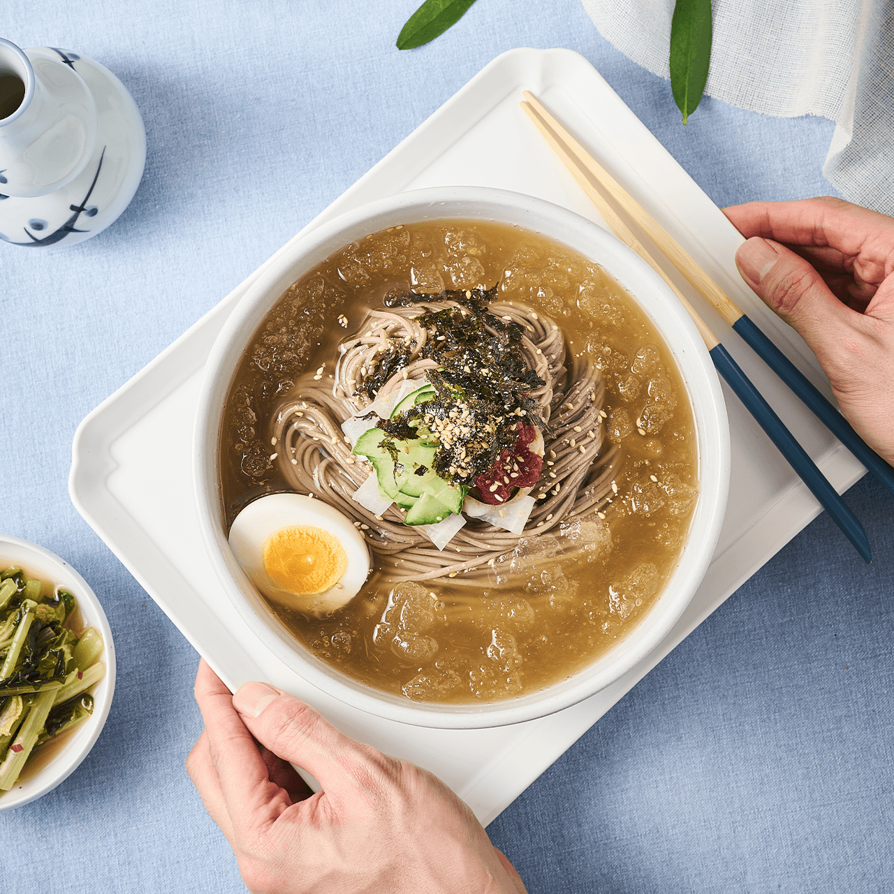 시그니처 물 막국수